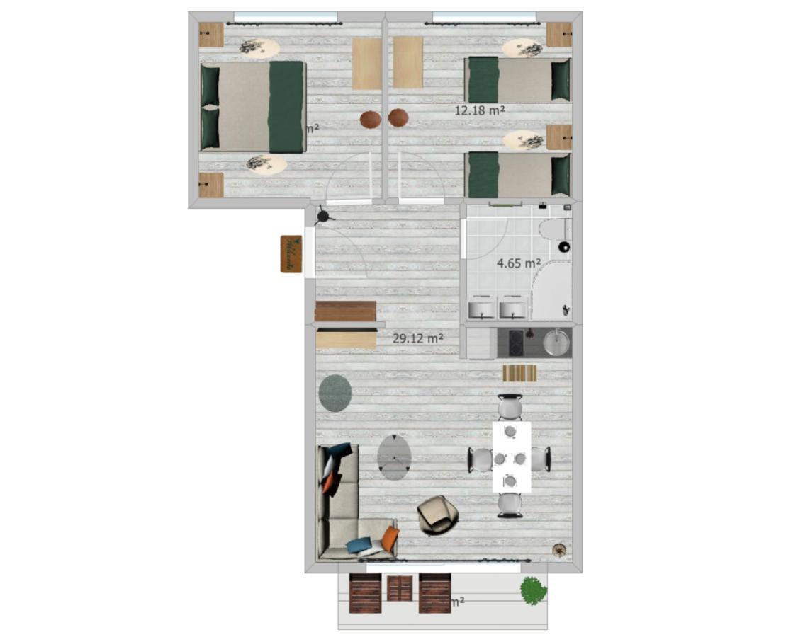 מאלניץ Tauern Appartements מראה חיצוני תמונה